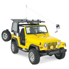 Lange Originals 014-320 Crank Hoist-a-Top for 76-06 Jeep CJ-7, Wrangler YJ, TJ