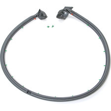 Fairchild Industries D3039 Driver Side Half Steel Door Weather Seal for 97-06 Jeep Wrangler TJ & Unlimited