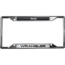 Eurosport Daytona 6423DL Jeep WRANGLER Chrome License Plate Frame