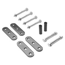 OMIX 18265.10 Rear Greasable Shackles without Bushings for 76-86 Jeep CJ-5, CJ-7 & CJ-8