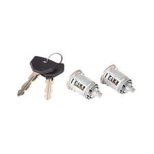 OMIX 11813.13 Lock Cylinder Kit for 95-01 Jeep Wrangler YJ & TJ and 95-96 Jeep Cherokee XJ and 1995 Grand Cherokee ZJ