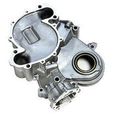 Crown Automotive J8129373 Timing Chain Cover for 71-91 Jeep Vehicles with 5.0L 304c.i. or 5.9L 360c.i. 8 Cylinder Engine