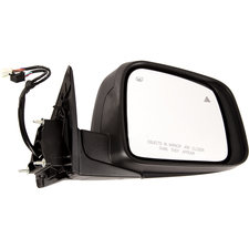 Mirror Power Heated Signal Memory Chrome Passenger Side for 11-13 Grand Cherokee