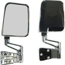 Smittybilt 7504 Side Mirrors in Chrome For 87-06 Jeep