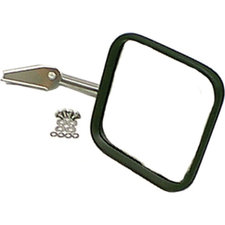 NEW Mirror Glass ADHESIVE 84-96 JEEP CHEROKEE Driver Side **FAST SHIPPING**
