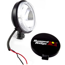 Rugged Ridge 15207.10 6" Off Road Slim Light in Black 100W