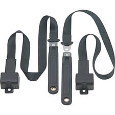 Seatbelt Solutions Front Metal Push Button Retractable 2 Point Lap Belts for 76-81 Jeep CJ-5, CJ-7 & CJ-8 Scrambler