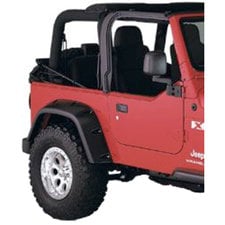 Bushwacker 10030-07 6" Rear Pocket Flares for 97-06 Jeep Wrangler TJ & Unlimited