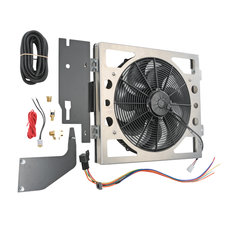Derale Performance 20162Q Waterproof Electric Cooling Fan for 87-06 Jeep Wrangler YJ, TJ & TJ Unlimited