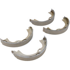 Crown Automotive 68003589AA Replacement Parking Brake Shoe & Lining Kit for 07-18 Jeep Wrangler, Wrangler Unlimited JK & 08-10 Liberty KK
