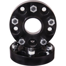 Rugged Ridge 15201.10 1.375" Wheel Adapter Kit for 84-06 Jeep Wrangler YJ, TJ, Unlimited & Cherokee XJ with 5x4.5 to 5x5.5 Bolt Pattern