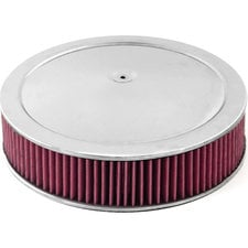 Rugged Ridge 17751.52 14" Round Air Cleaner Assembly for Most 4 Barrel Carbs