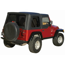 Rampage Products 773535 Spare Tire Cover in Black Diamond for 33"-35" Tire