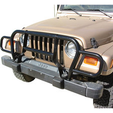 Rampage Products Euro Grille Guard for 87-06 Jeep Wrangler YJ, TJ & Unlimited TJ