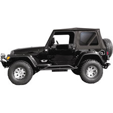 Rampage Products Replacement Soft Top with Tinted Windows for 97-06 Jeep Wrangler TJ