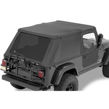 Bestop Trektop NX with Upper Doors in Black Diamond for 04