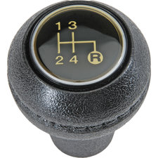 Crown Automotive 4 Speed Transmission Shift Knob Insert & Shift Knob with 3/8-16 Threads for 80-86 Jeep CJ & J Series with T4, T176 or T177 Transmission