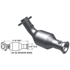 Magnaflow 49492 OE Grade Front Driver Side Catalytic Converter for 02-03 Jeep Liberty KJ with 3.7L