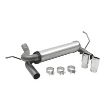 Dynomax 39510 Axle Back Exhaust 07-18 Wrangler 3.6/3.8L