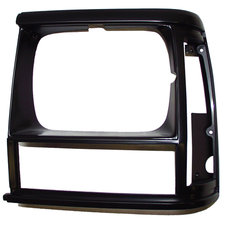 Headlamp Bezel Chrome Left for Jeep Cherokee XJ 1984-1990 55002245 Crown