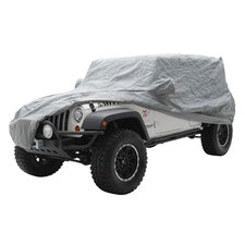 Smittybilt 803 Full Cover in Gray for 76-06 Jeep CJ7, Wrangler YJ & TJ
