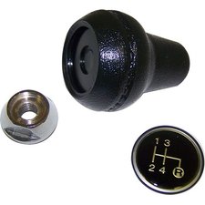 Crown Automotive 3241067K 4 Speed Transmission Shift Knob Kit for 80-86 Jeep CJ & J Series