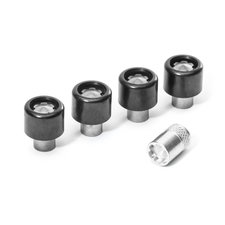 McGard 76060 High Security Door Hinge Locks for 07-18 Jeep Wrangler JK