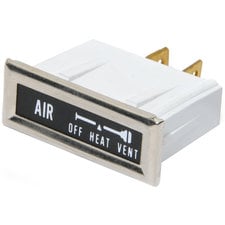 Crown Automotive J5752815 Air Dash Indicator for 76-86 Jeep CJ Series