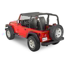Rampage Products Cab Top with Tonneau Cover for 97-02 Jeep
