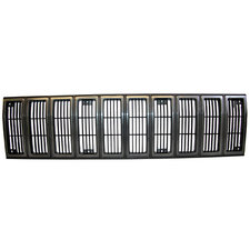 Crown Automotive 55000153 Grill Panel in Black / Silver for 84-87 Jeep Cherokee XJ