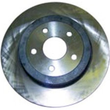 Crown Automotive 5290731AB Rear Brake Rotor for 06-10 Jeep Grand Cherokee WK SRT-8