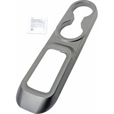 Rugged Ridge 11157.13 Center Cup Holder Accent in Charcoal for 11-18 Jeep Wrangler JK with Automatic Transmission