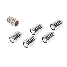 Rugged Ridge 5 Piece Wheel Lock Set 1/2"x20 Thread