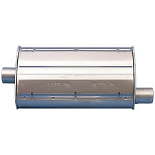 OMIX 17609.17 Muffler for 97-02 Jeep Wrangler TJ with 2.5L Engine