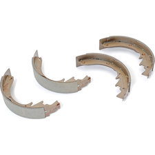 Crown Automotive J8120393 Front or Rear Brake Shoe Set for 68-71 Jeep CJ with V6 Engine