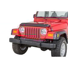 AVS 24700 Bugflector II in Smoke for 87-06 Jeep Wrangler YJ and TJ