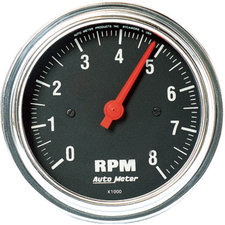 Auto Meter 2499 3 3/8" Diameter In-Dash Electronic Tachometer (up to 8,000 RPM)