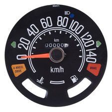 KMH OMIX 17205.03 Speedometer Cluster (0-140 KPH) for 80-86 Jeep