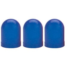 Auto Meter 3207 3 Pack Light Bulb Covers in Blue