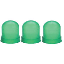 Auto Meter 3215 3 Pack Light Bulb Covers in Green
