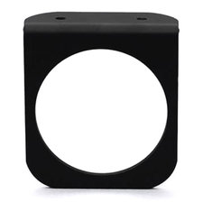 Auto Meter 2236 Black Aluminum Panel (Single) for 2 1/16" Gauges