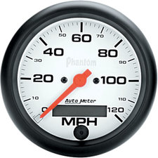 Auto Meter 5887 Phantom Series 3 3/8" Electronic Programmable Speedometer