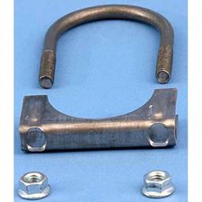 OMIX 17620.10 2-1/4" Exhaust Pipe Clamp for 76-06 Jeep CJ Series, Wrangler YJ, TJ, Unlimited, Cherokee XJ & Grand Cherokee ZJ