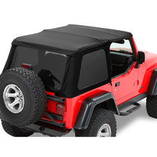 Rugged Ridge XHD Bowless Soft Top for 97-06 Jeep Wrangler TJ