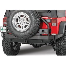 Smittybilt KIT 76896 XRC Rear Atlas Bumper and Tire Carrier for 07-18 Jeep Wrangler JK