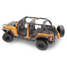 Bedrug BedTred Premium Molded Floor Covering Kit for 07-18 Jeep Wrangler Unlimited JK