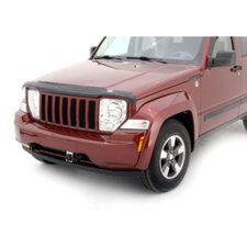 AVS 24001 Bugflector II in Smoke for 08-13 Jeep Liberty KK