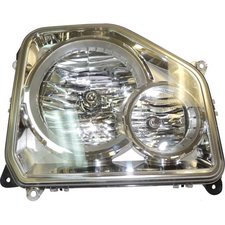 Crown Automotive Headlamp Assembly with Fog Light for 08-12 Jeep Liberty KK