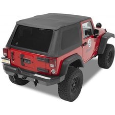 Bestop 5282235 Trektop NX Replace-a-top Soft Top in Black Diamond for 07-18 Jeep Wrangler JK 2 Door with Trektop NX