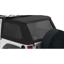Bestop Tinted Window Kit for 07-18 Jeep Wrangler JK 2 Door with Trektop NX